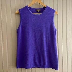 Lauren Hansen 2ply Cashmere Tank Top Vest Women’s Size Large